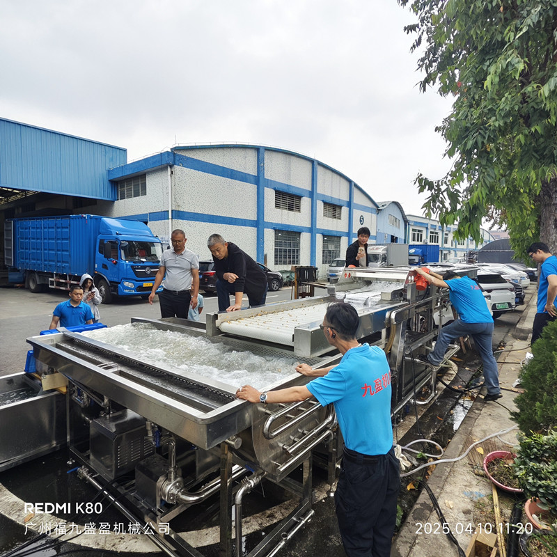 廣東美味鮮食品公司定制版生產線正式交付